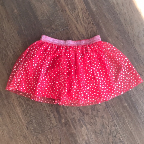Valentine Hearts Tulle Skirt - Picture 1 of 5